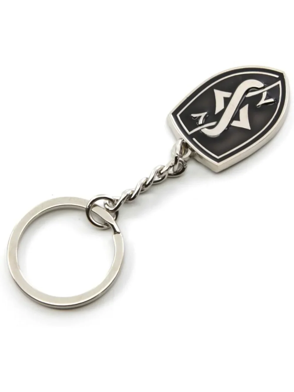 Stylish Black Keychain - Chic Accessory for Bags, Keys & Everyday Use